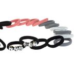 Fashion, accesorii si bijuterii - Femei - Accesorii femei - Accesorii pentru par femei - Set elastice par, multicolor, 22 bucati, cu pietre stralucitoare - Infinity.ro