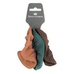 Fashion, accesorii si bijuterii - Femei - Accesorii femei - Accesorii pentru par femei - Set elastice par textile, 3 bucati, multicolor - Infinity.ro