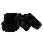Fashion, accesorii si bijuterii - Femei - Accesorii femei - Accesorii pentru par femei - Elastice par femei, frotte, set 5 bucati, culoare negru - Infinity.ro