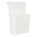 Casa si Gradina - Mobilier - Organizare si depozitare - Cutii depozitare - Cos depozitare dulap suspendat, model plastic, culoare alba, dimensiuni 24 x 12.5 x 35.5cm - Infinity.ro