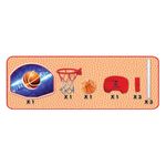 Sport si Outdoor - Sporturi de echipa - Baschet - Cosuri si panouri baschet - Set baschet dede, panou si cos reglabil, baza umpluta cu apa, minge inclusa, inaltime maxima 155cm, multicolor - Infinity.ro