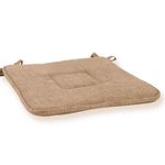 Casa si Gradina - Textile si covoare - Perne si pilote - Perne decorative - Perna pentru scaun, bej, 39 x 39cm, umplutura spuma, fara fermoar - Infinity.ro