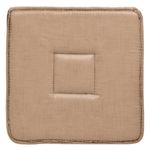 Casa si Gradina - Textile si covoare - Perne si pilote - Perne decorative - Perna pentru scaun, bej, 39 x 39cm, umplutura spuma, fara fermoar - Infinity.ro