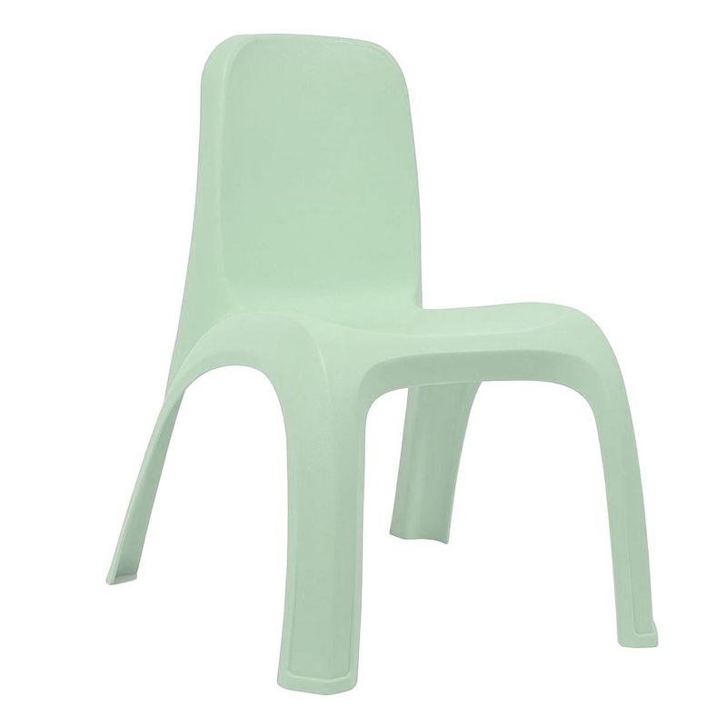 Casa si Gradina - Mobilier - Scaune si fotolii - Scaune - Scaun copii, verde fistic mat, fara brate, plastic, 38 x 44 x 52cm - Infinity.ro