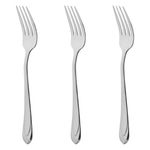 Casa si Gradina - Bucatarie si vesela - Vesela si tacamuri - Tacamuri si seturi - Set furculite, triagle, inoxidabil, lungime 21.5cm, 3 bucati - Infinity.ro
