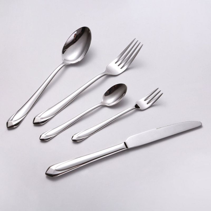 Casa si Gradina - Bucatarie si vesela - Vesela si tacamuri - Tacamuri si seturi - Set furculite, triagle, inoxidabil, lungime 21.5cm, 3 bucati - Infinity.ro