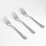 Casa si Gradina - Bucatarie si vesela - Vesela si tacamuri - Tacamuri si seturi - Set furculite, triagle, inoxidabil, lungime 21.5cm, 3 bucati - Infinity.ro