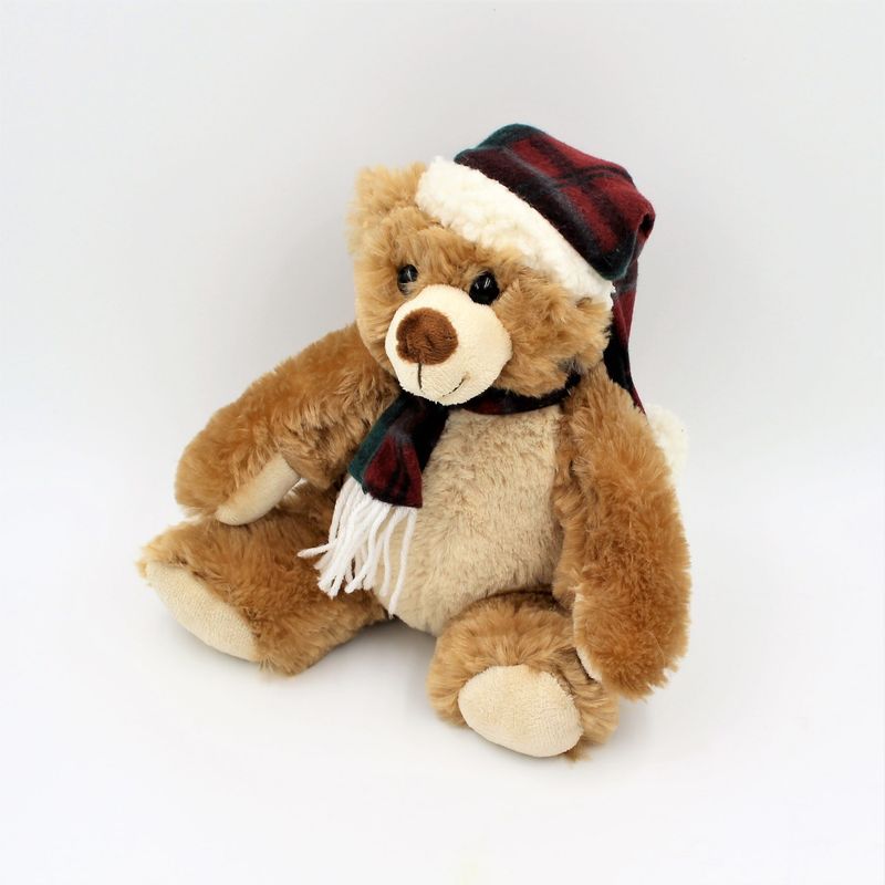 Jucarii, Copii si Bebe - Jucarii si jocuri - Jucarii de plus - Jucarie din plus Christmas Teddy 10'' - Infinity.ro