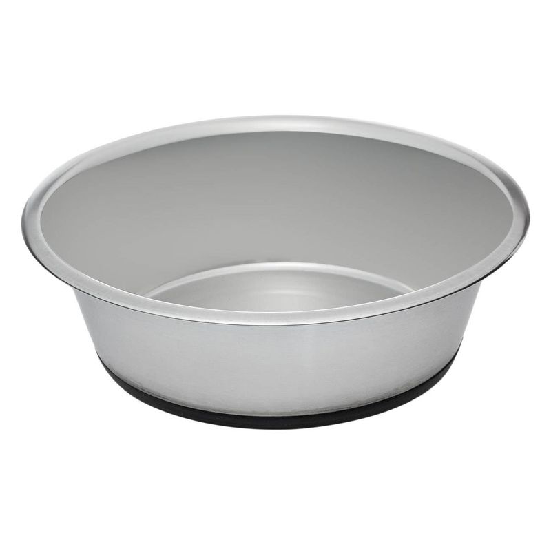 Casa si Gradina - Bucatarie si vesela - Vesela si tacamuri - Farfurii si boluri - Bol metalic animale, capacitate 2.5l, diametru 25cm, antialunecare - Infinity.ro