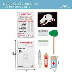 Jucarie educationala Teamson Vet Clinic Veterinar