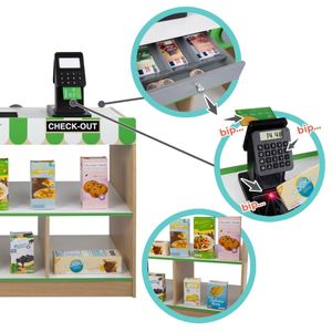 Supermarket de jucarii Teamson 80 x 80 x 30 cm