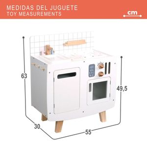 Bucatarie de Jucarie Teamson 55 x 63 x 30 cm