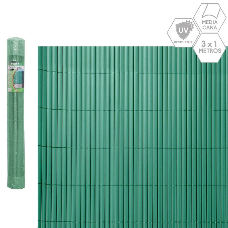 Casa si Gradina - Gradina si terasa - Garduri, panouri si accesorii - Hurdle Verde PVC Plastic 3 x 1 cm - Infinity.ro