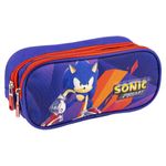 Carti si Birotica - Rechizite - Penare - Penar Scolar Sonic Mov 22,5 x 8 x 10 cm - Infinity.ro