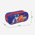 Carti si Birotica - Rechizite - Penare - Penar Scolar Sonic Mov 22,5 x 8 x 10 cm - Infinity.ro