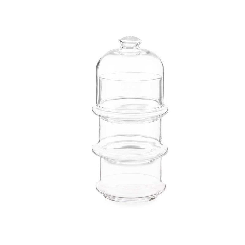 Casa si Gradina - Bucatarie si vesela - Organizare si depozitare bucatarie - Borcane si capace - Borcan Patisserie Ciocolata Transparent Sticla 10 x 25 x 10 cm (6 Unitati) - Infinity.ro