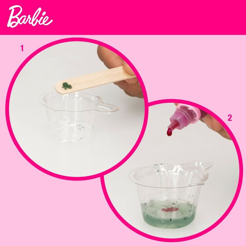 Casa si Gradina - Decoratiuni - Decoratiuni petrecere - Masti si costume carnaval - Kit to create Makeup Barbie Studio Color Change Lac de unghii 15 Piese - Infinity.ro