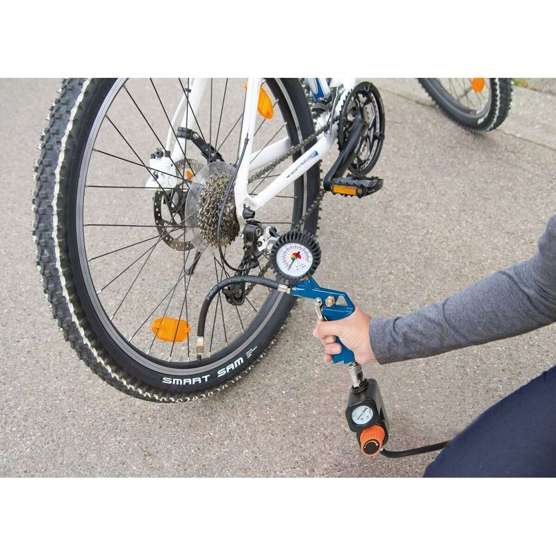 Auto si Moto - Reparatii si depanare - Compresoare auto - Compresor de aer Scheppach Air Case 1100 W 2 L 230 V 8 bar - Infinity.ro