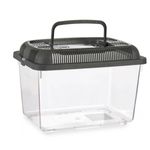 Petshop - Accesorii petshop - Acvaristica si teraristica - Acvarii si terarii - Acvariu Cu maner Среда Antracit Plastic 3 L 17 x 16 x 24 cm (12 Unitati) - Infinity.ro