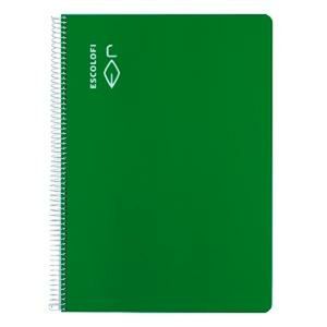 Notebook ESCOLOFI Verde A4 Din A4 40 Frunze (5 Unitati)