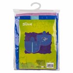 Fashion, accesorii si bijuterii - Copii - Imbracaminte copii - Jachete si geci copii - Poncho Impermeabil cu Gluga Stitch Albastru,  5-6 Ani - Infinity.ro