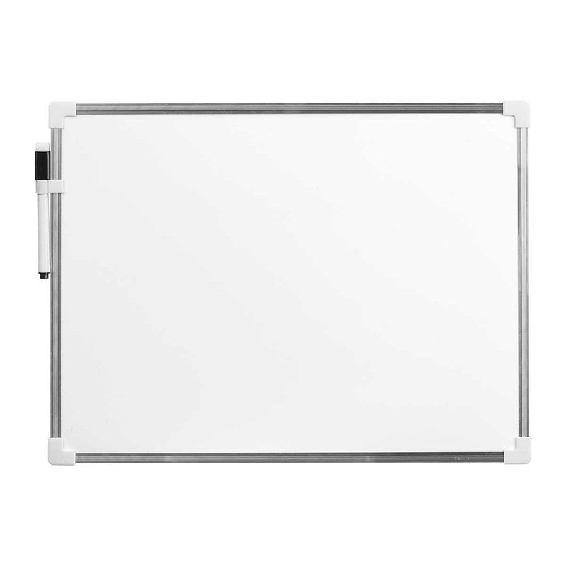 Carti si Birotica - Birotica - Accesorii de birou - Table si clipboard-uri - Tabla Magnetica cu Marker Alb Aluminiu 30 x 40 cm (12 Unitati) - Infinity.ro