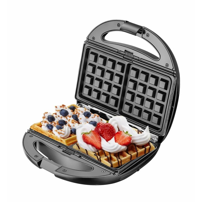 Electronice si Electrocasnice - Electrocasnice bucatarie - Preparare paine - Sandwich-maker - Sandwich-maker multifunctional 5 in 1 Camry CR 3042, 1200 W - Infinity.ro