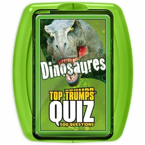Joc deintrebari si raspunsuri Top Trumps Quiz Dinosaures
