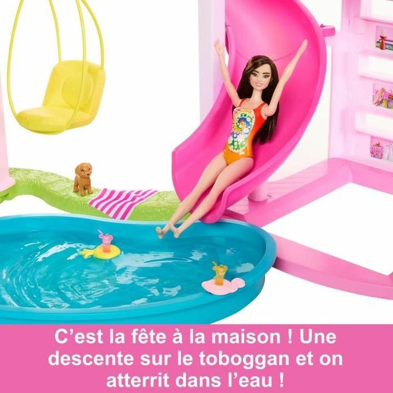 Jucarii, Copii si Bebe - Jucarii si jocuri - Papusi si accesorii - Casute de papusi si mobilier - Casa de papusi Barbie Dreamhouse 2023 - Infinity.ro