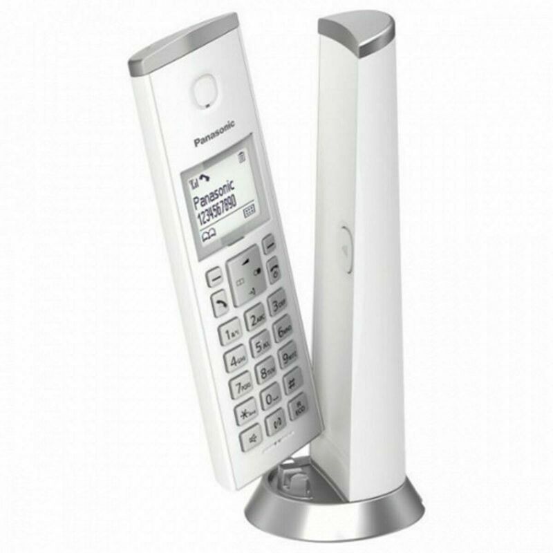 Laptop, Telefoane si Tablete - Telefoane fixe si sisteme teleconferinta - Telefoane fara fir - Telefon fara Fir Panasonic KX-TGK210 DECT Alb - Infinity.ro