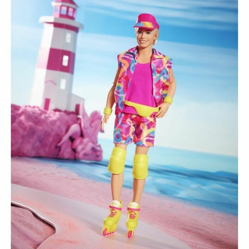 Jucarii, Copii si Bebe - Jucarii si jocuri - Papusi si accesorii - Papusi - Papusa bebelus Barbie The movie Ken roller skate - Infinity.ro
