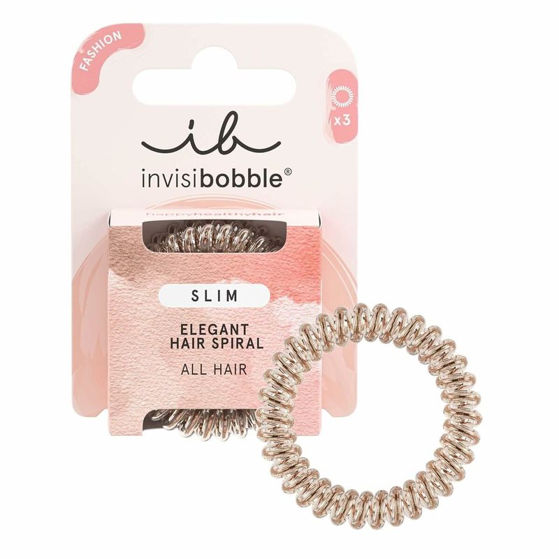 Fashion, accesorii si bijuterii - Femei - Accesorii femei - Accesorii pentru par femei - Elastice de Par Invisibobble   Bronz (3 Unitati) - Infinity.ro