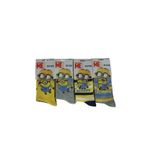 Fashion, accesorii si bijuterii - Copii - Lenjerie si pijamale copii - Sosete si dresuri copii - Set 4 sosete copii Minions PH4705, Multicolor, 31-34 EU - Infinity.ro
