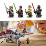 Jucarii, Copii si Bebe - Jucarii si jocuri - Figurine - Playset Lego Star Wars 75362 Ahsoka Tano's T6 Jedi Shuttle 599 Piese - Infinity.ro