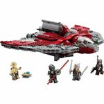 Jucarii, Copii si Bebe - Jucarii si jocuri - Figurine - Playset Lego Star Wars 75362 Ahsoka Tano's T6 Jedi Shuttle 599 Piese - Infinity.ro