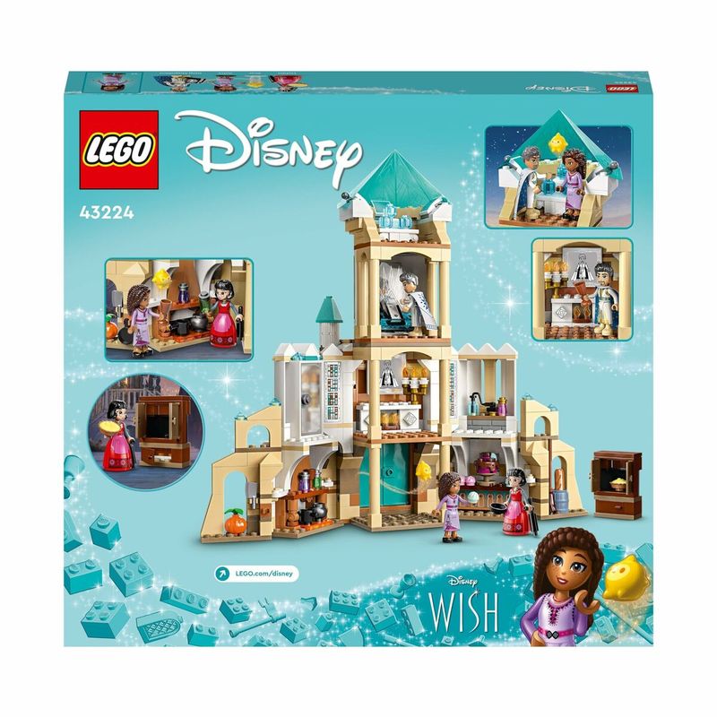 Jucarii, Copii si Bebe - Jucarii si jocuri - Figurine - Playset Lego Disney Wish 43224 King Magnifico's Castle 613 Piese - Infinity.ro