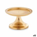 Casa si Gradina - Decoratiuni - Aromaterapie si lumanari - Suporturi lumanari - Candelabru Auriu* Aluminiu 10 x 6 x 10 cm (12 Unitati) - Infinity.ro