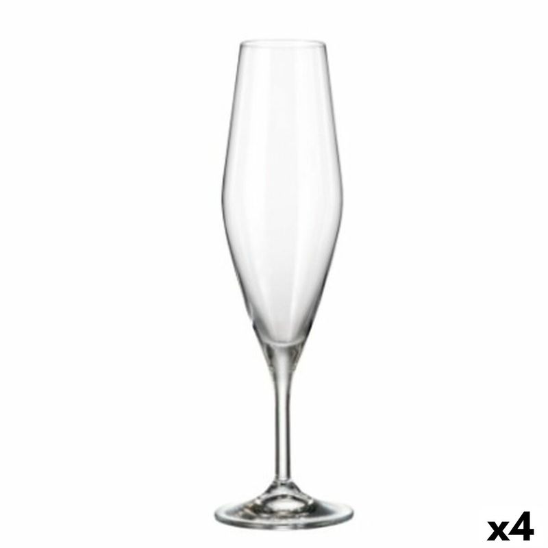 Casa si Gradina - Bucatarie si vesela - Cani si pahare - Pahare - Set de pahare Bohemia Crystal Galaxia champagne 210 ml 6 Unitati 4 Unitati - Infinity.ro