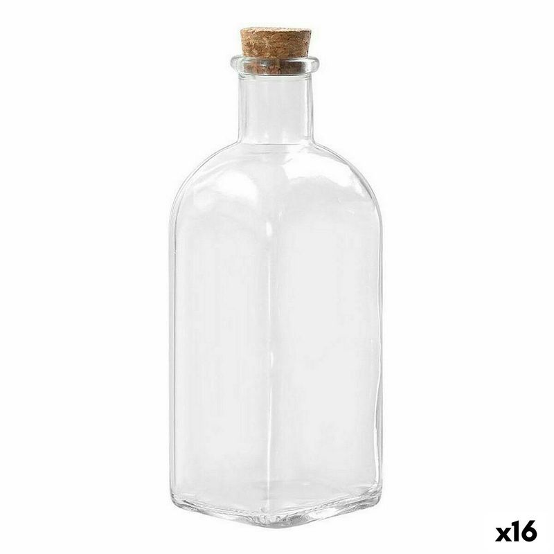 Casa si Gradina - Bucatarie si vesela - Organizare si depozitare bucatarie - Cutii alimentare - Sticla din sticla La Mediterránea 530 ml (16 Unitati) - Infinity.ro