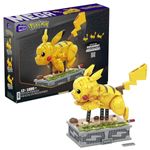 Jucarii, Copii si Bebe - Jucarii si jocuri - Seturi de constructie si cuburi - Seturi de constructie - Kit de constructie Pokémon Mega Construx - Motion Pikachu 1095 Piese - Infinity.ro