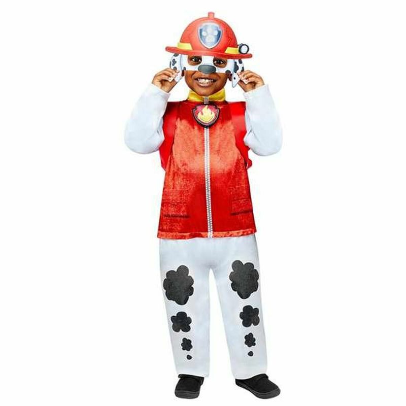 Jucarii, Copii si Bebe - Jucarii si jocuri - Jucarii de rol - Masti si costume copii - Costum Deghizare pentru Copii The Paw Patrol Marshall Deluxe 3 Piese,  3-4 Ani - Infinity.ro