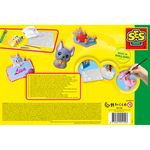 Carti si Birotica - Rechizite - Plastilina - Set de Lucru Manual SES Creative Plaster casting dogs and cats - Infinity.ro