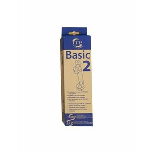 Suport de intins rufe Tarrés Basic 2 scripeti Alb Perete 25 x 5 x 5 cm