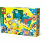 Carti si Birotica - Rechizite - Pictura si desen - Acuarele si culori - Vopsea pentru pictura cu degetele SES Creative My first Lichid Multicolor - Infinity.ro