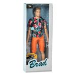 Jucarii, Copii si Bebe - Jucarii si jocuri - Papusi si accesorii - Papusi - Papusa manechin, brad, camasa multicolor, pantaloni portocalii, 30 cm - Infinity.ro