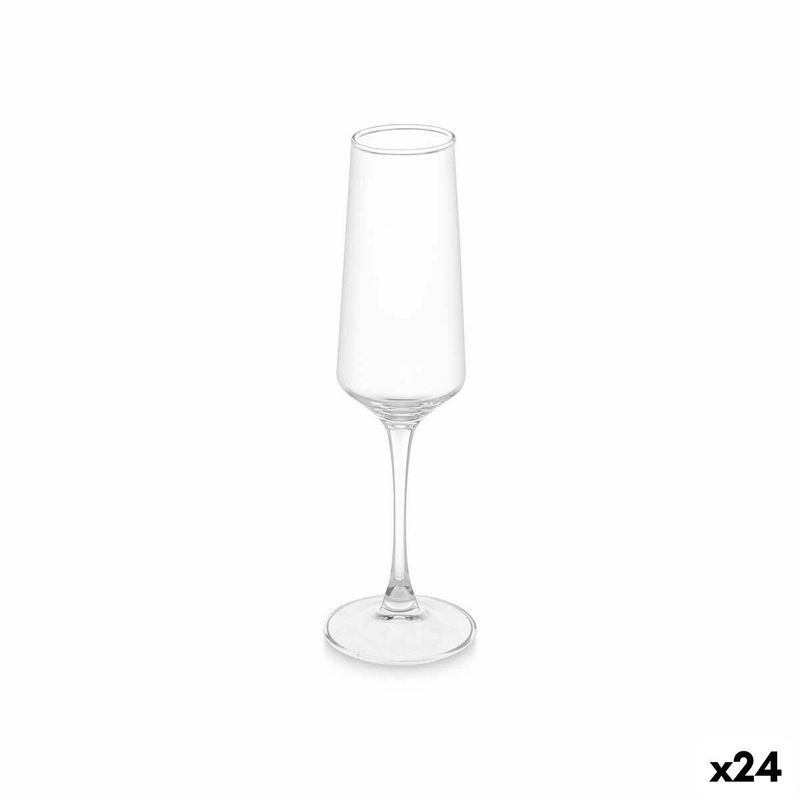 Casa si Gradina - Bucatarie si vesela - Cani si pahare - Pahare - Pahar de sampanie Transparent Sticla 250 ml (24 Unitati) - Infinity.ro