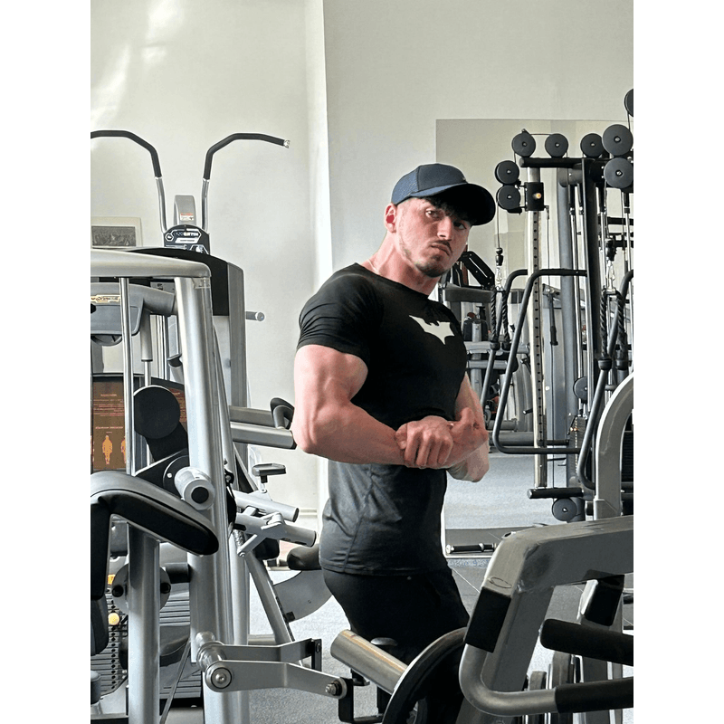 Sport si Outdoor - Echipament Sportiv - Imbracaminte sport - Tricouri sport - Tricou BatMan-Black - L - Infinity.ro