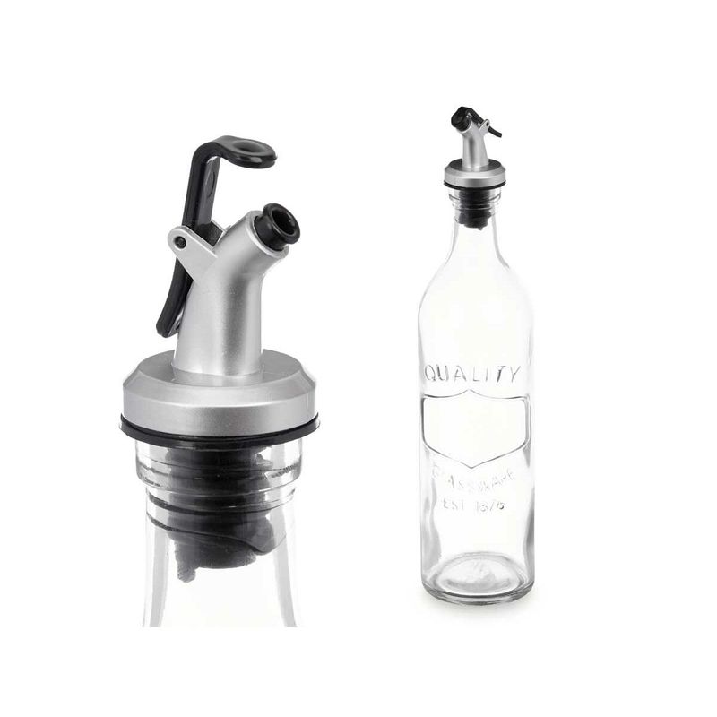 Casa si Gradina - Bucatarie si vesela - Organizare si depozitare bucatarie - Cutii alimentare - Dispenser pentru Ulei Cu descarcare Transparent Sticla 500 ml (24 Unitati) - Infinity.ro