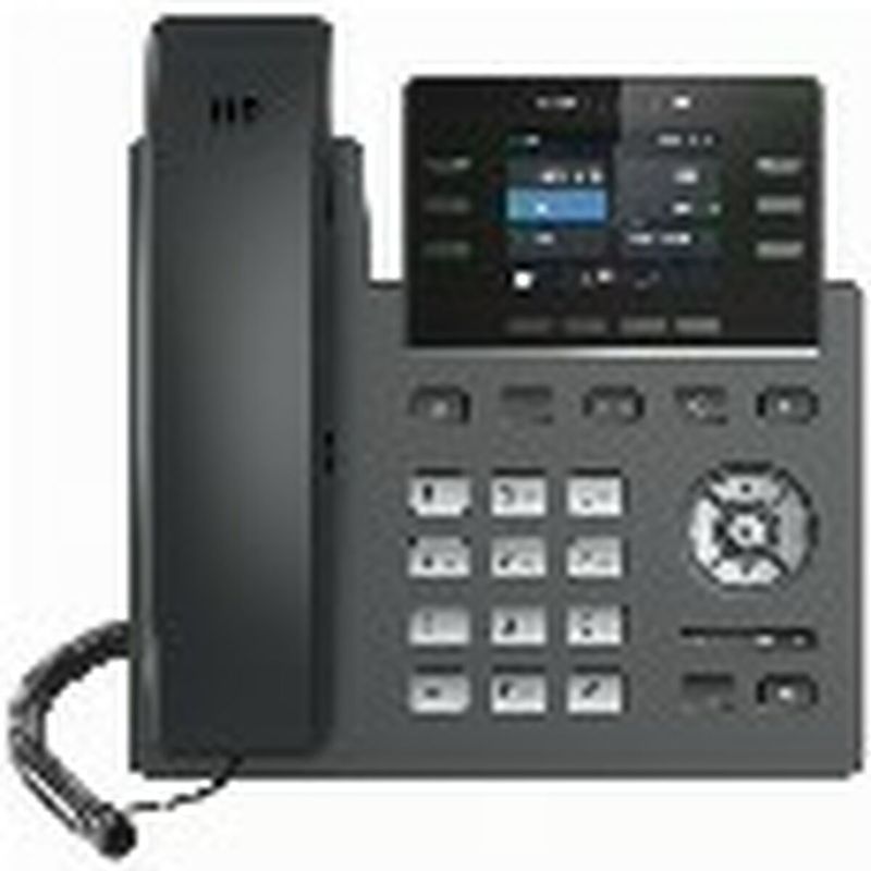 Laptop, Telefoane si Tablete - Telefoane fixe si sisteme teleconferinta - Telefoane fara fir - Telefon IP Grandstream GRP2613 Negru - Infinity.ro