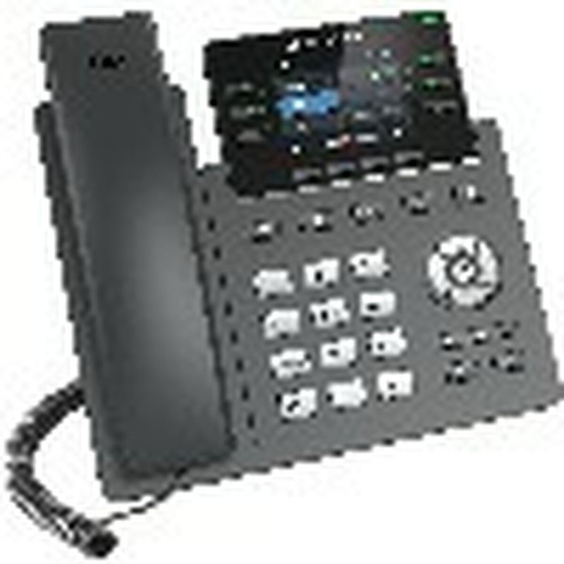 Laptop, Telefoane si Tablete - Telefoane fixe si sisteme teleconferinta - Telefoane fara fir - Telefon IP Grandstream GRP2613 Negru - Infinity.ro